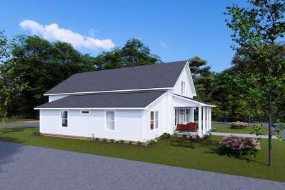 Modern Farmhouse House Plan #4848-00416 Elevation Photo