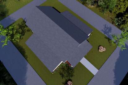 Modern Farmhouse House Plan #4848-00416 Elevation Photo