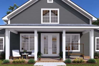 Modern Farmhouse House Plan #4848-00417 Elevation Photo