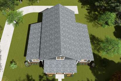 Modern Farmhouse House Plan #4848-00417 Elevation Photo