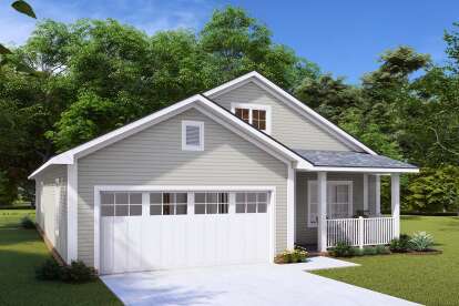 Cottage House Plan #4848-00418 Elevation Photo