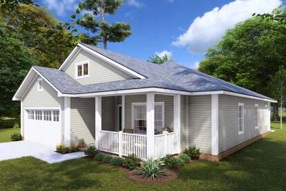 Cottage House Plan #4848-00418 Elevation Photo