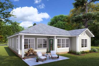 Cottage House Plan #4848-00418 Elevation Photo