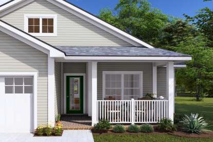 Cottage House Plan #4848-00418 Elevation Photo