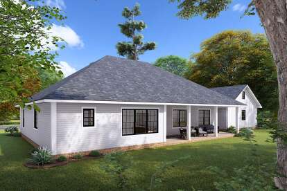 Farmhouse House Plan #4848-00419 Elevation Photo