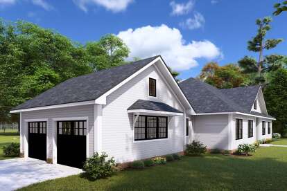 Farmhouse House Plan #4848-00419 Elevation Photo