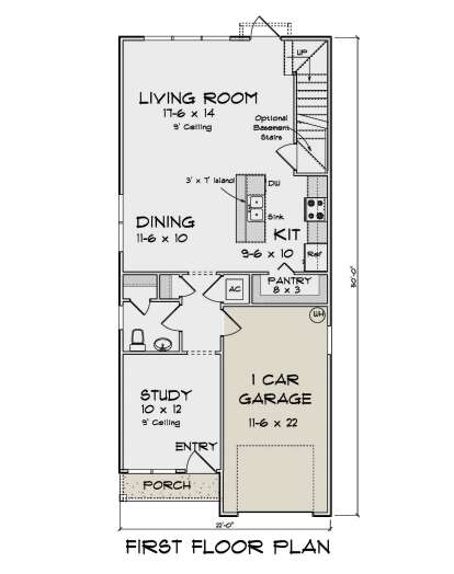 Main Floor  for House Plan #4848-00420