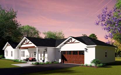 Craftsman House Plan #4848-00421 Elevation Photo