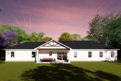 Craftsman House Plan #4848-00421 Elevation Photo