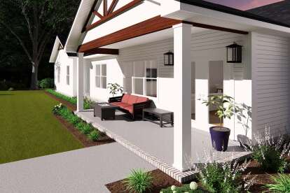 Craftsman House Plan #4848-00421 Elevation Photo