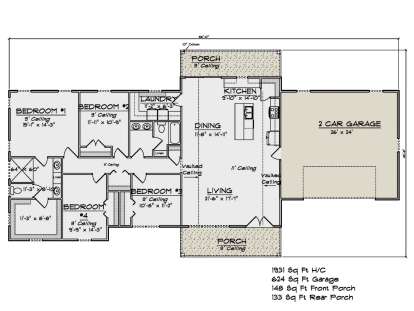 Main Floor  for House Plan #4848-00421