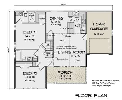 Main Floor  for House Plan #4848-00423