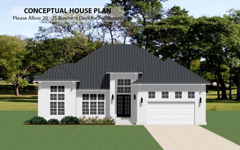 House Plan House Plan #31371 Front Elevation 