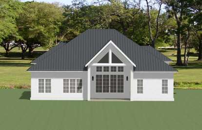 Contemporary House Plan #6849-00163 Elevation Photo