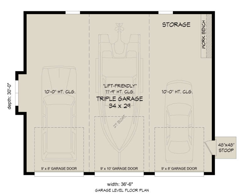 House Plan House Plan #31372 Drawing 1
