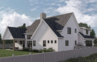 Modern Farmhouse House Plan #963-01005 Elevation Photo