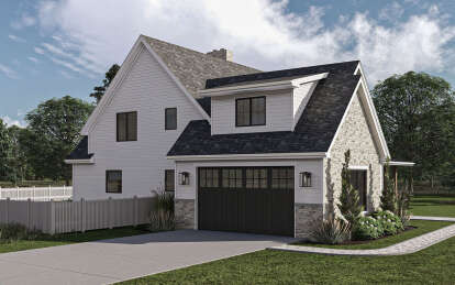 Modern Farmhouse House Plan #963-01005 Elevation Photo