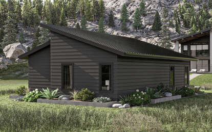 Contemporary House Plan #963-01006 Elevation Photo