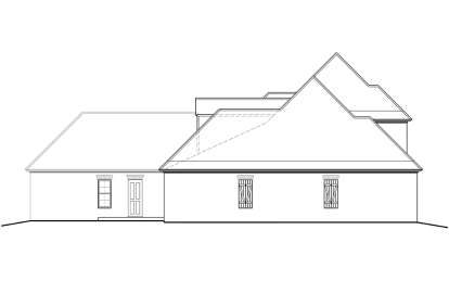 European House Plan #5995-00037 Elevation Photo