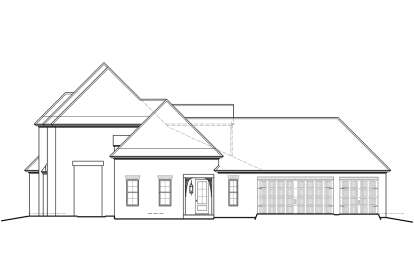 European House Plan #5995-00037 Elevation Photo