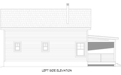 Cottage House Plan #940-01124 Elevation Photo