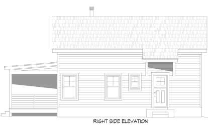 Cottage House Plan #940-01124 Elevation Photo