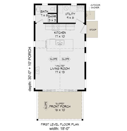 Main Floor  for House Plan #940-01124