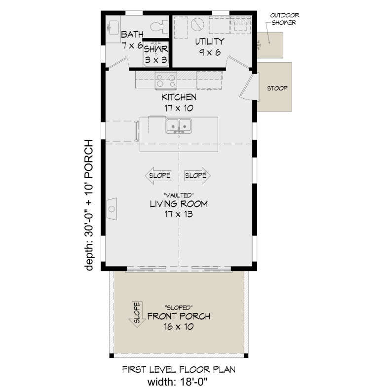 House Plan House Plan #31384 Drawing 1