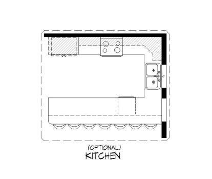 Alternate Kitchen for House Plan #940-01125