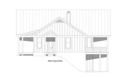 Lake Front House Plan #940-01130 Elevation Photo