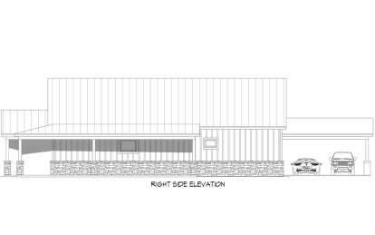 Barn House Plan #940-01132 Elevation Photo