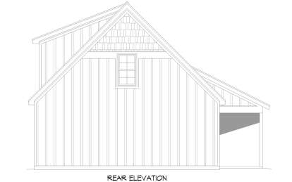 Modern Farmhouse House Plan #940-01133 Elevation Photo