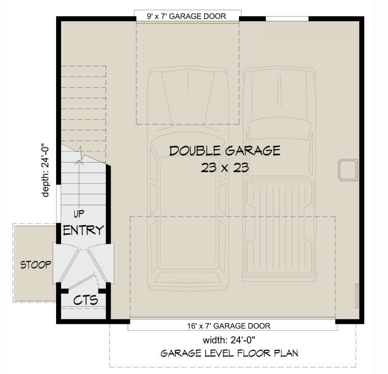 House Plan House Plan #31396 Drawing 1
