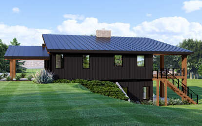 Contemporary House Plan #5032-00276 Elevation Photo
