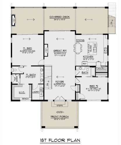 Main Floor for House Plan #5032-00276