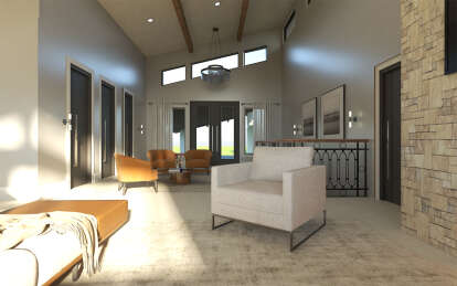 Contemporary House Plan #5032-00276 Additional Photo