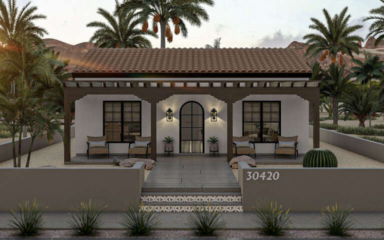 House Plan House Plan #31400 Front Elevation 