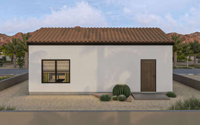 Southwest House Plan #963-01009 Elevation Photo