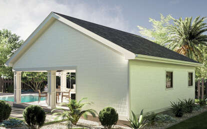 Craftsman House Plan #963-01010 Elevation Photo