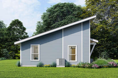 Contemporary House Plan #035-01095 Elevation Photo