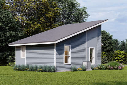 Contemporary House Plan #035-01095 Elevation Photo