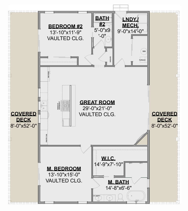 House Plan House Plan #31410 Drawing 1