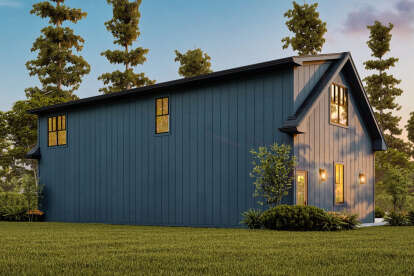 Modern Farmhouse House Plan #699-00385 Elevation Photo