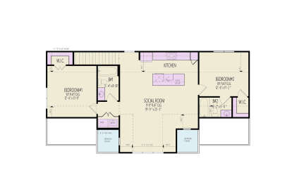 Second Floor for House Plan #699-00385