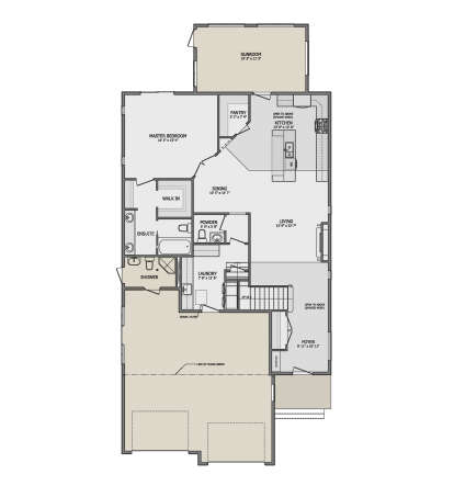 Main Floor for House Plan #5801-00001