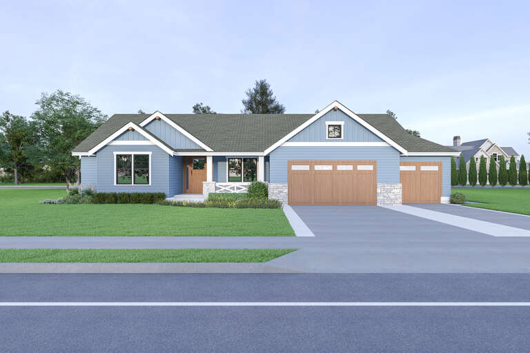 House Plan House Plan #31416 Front Elevation 
