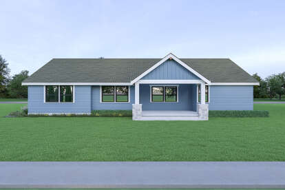 Craftsman House Plan #2464-00141 Elevation Photo