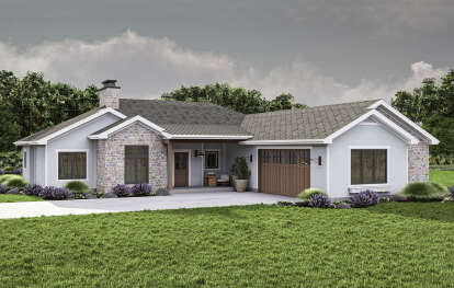 Traditional House Plan #963-01011 Elevation Photo