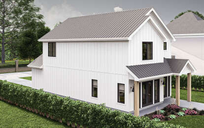 Modern Farmhouse House Plan #963-01012 Elevation Photo