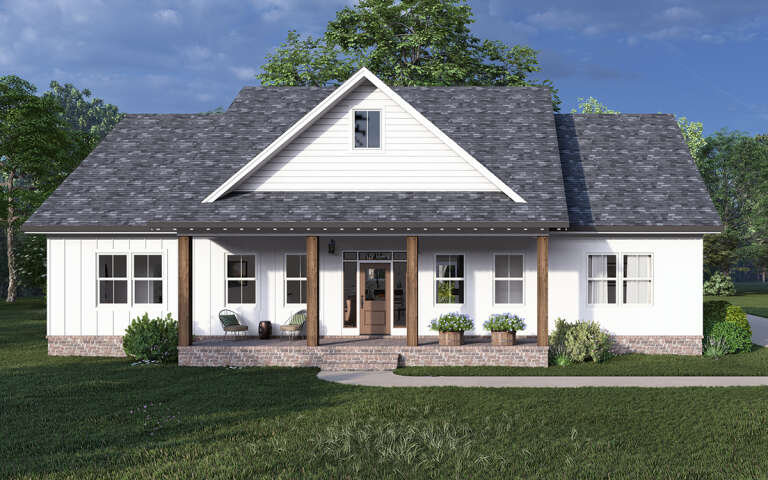 House Plan House Plan #31420 Front Elevation 